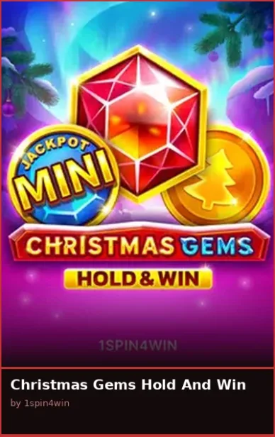 Christmas Gems Hold And Win