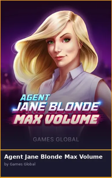 Agent Jane Blonde Max Volume