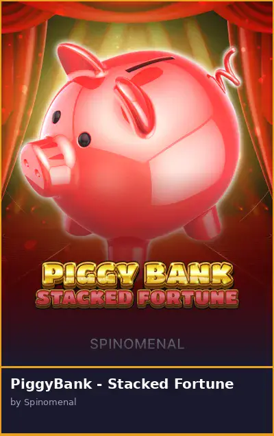 PiggyBank - Stacked Fortune
