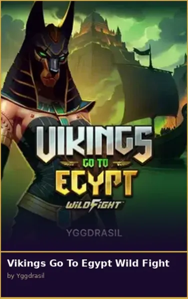 Vikings Go To Egypt Wild Fight